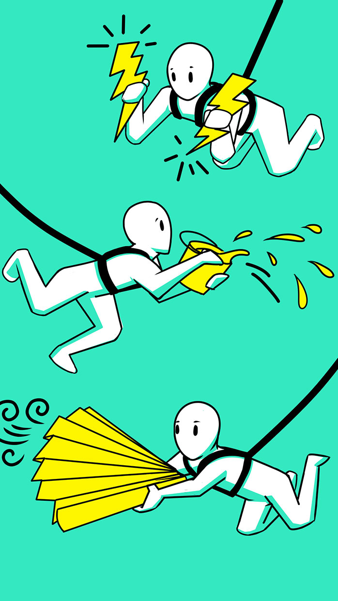 Trajkovic Nikola Donner Blech und Fluggeschirr