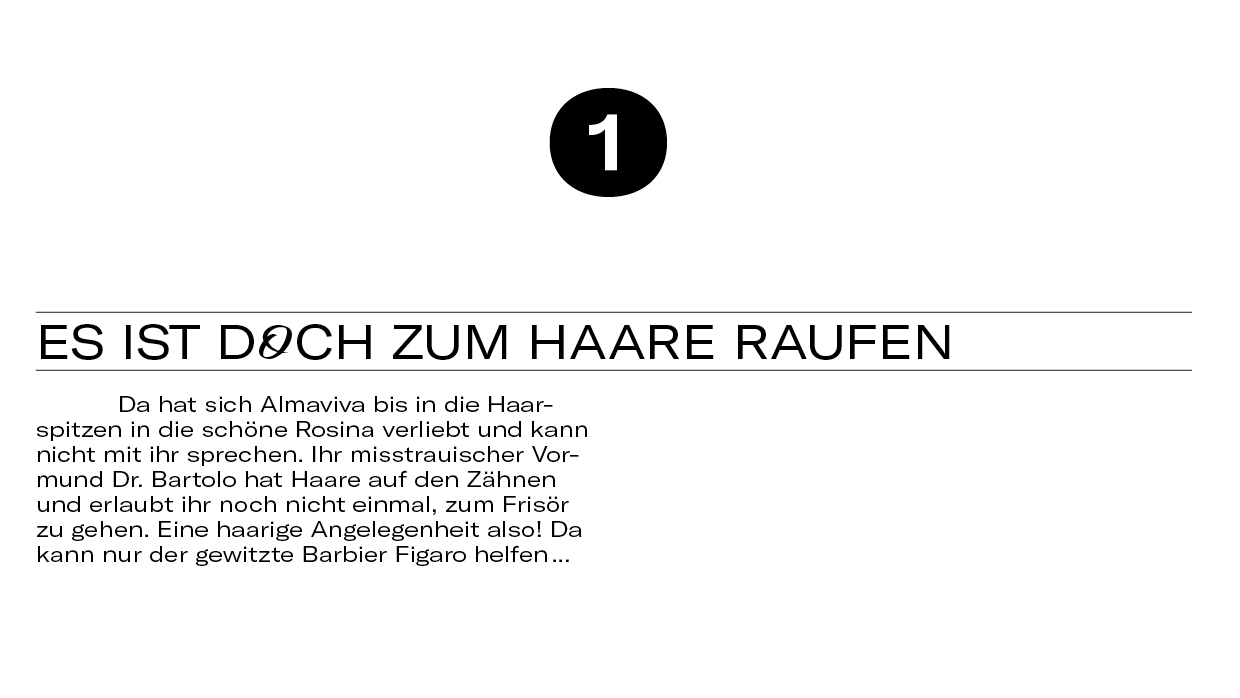 Kleiner Barbier - Nummer 1