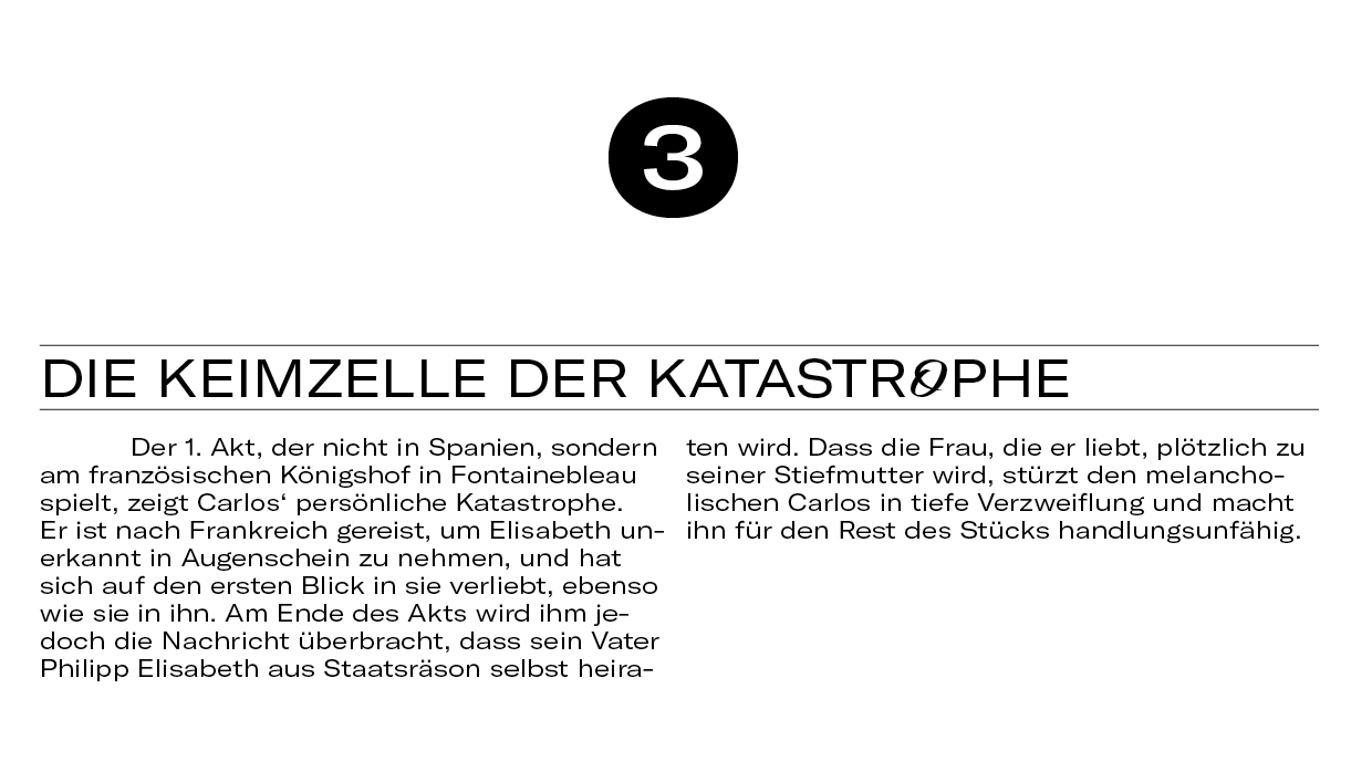 10 Dinge Don Carlos - Drittens 10 Dinge Don Carlos - Drittens