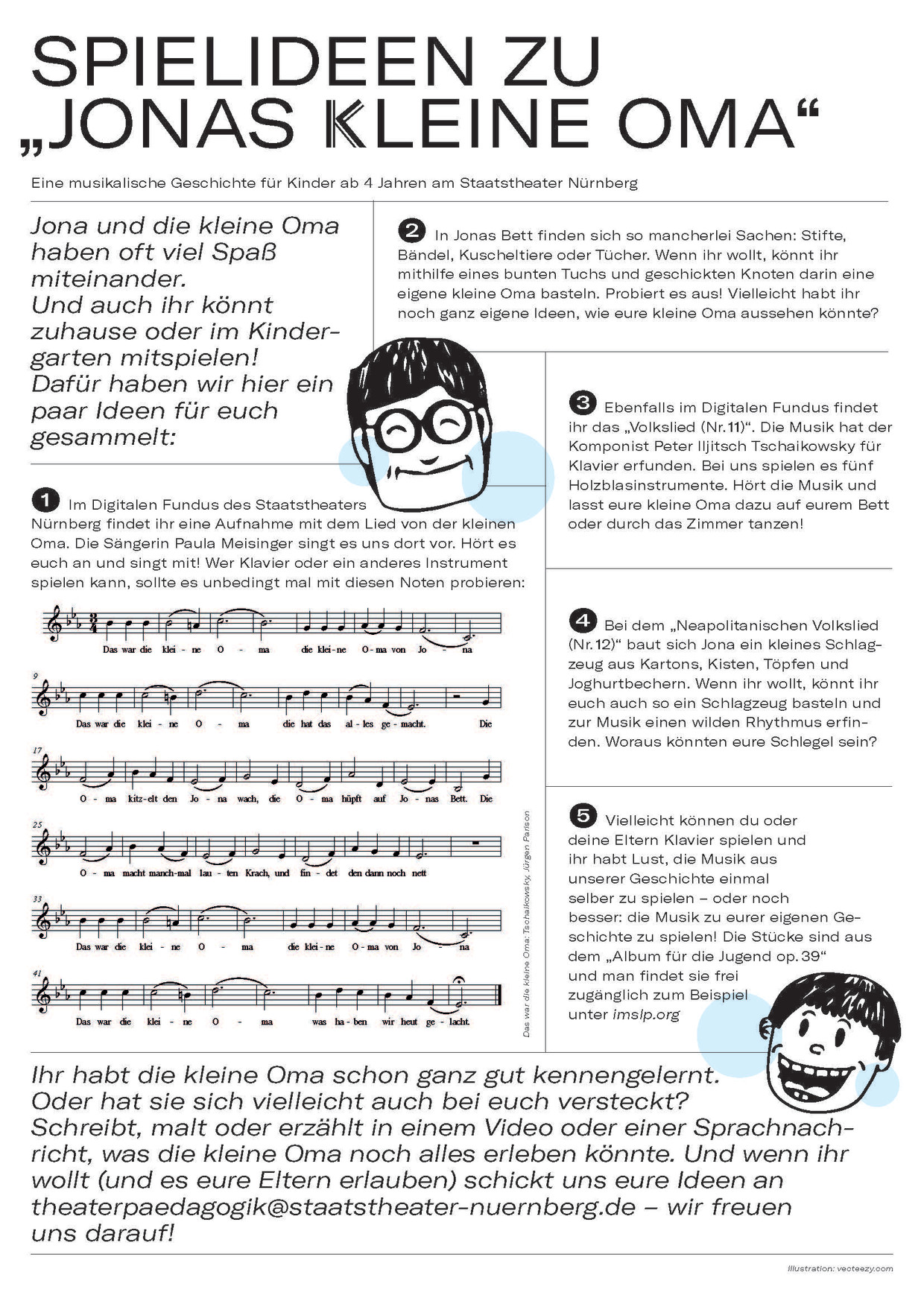 Jonas kleine Oma Spielideen