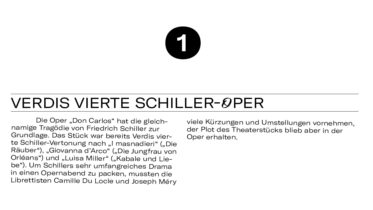 10 Dinge Don Carlos - Erstens 10 Dinge Don Carlos - Erstens