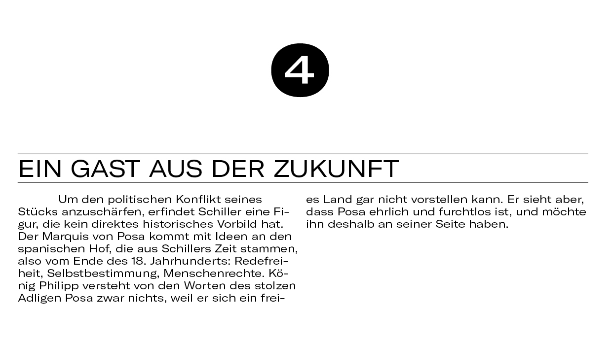 10 Dinge Don Carlos - Viertens 10 Dinge Don Carlos - Viertens